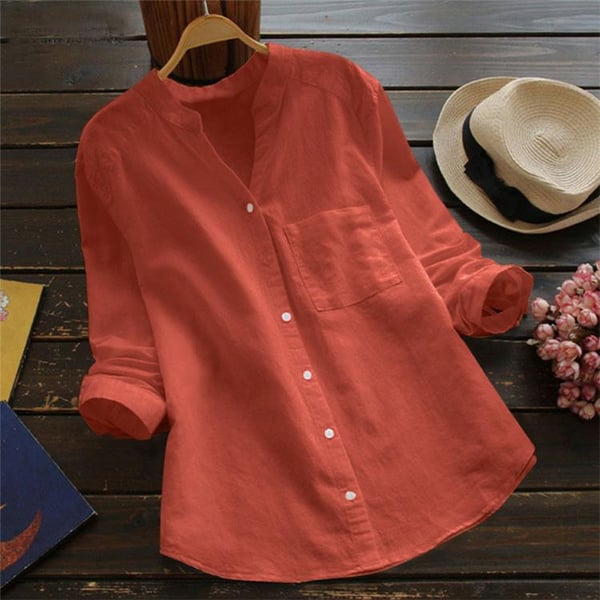 Venetia - Relaxed Shirt Crafted from Linen and Cotton