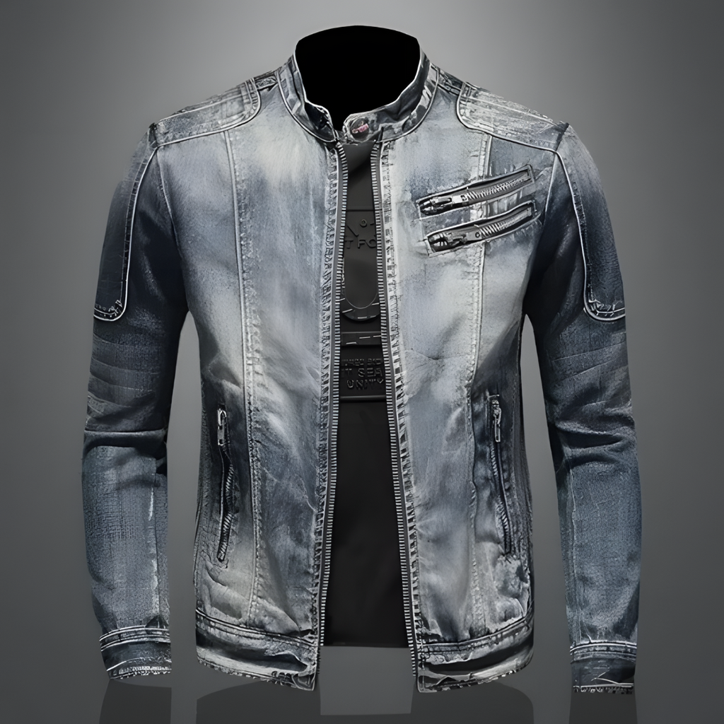 Octavian - Retro Jeans Jacket for Men