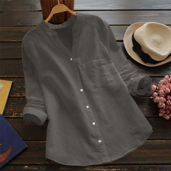 Venetia - Relaxed Shirt Crafted from Linen and Cotton