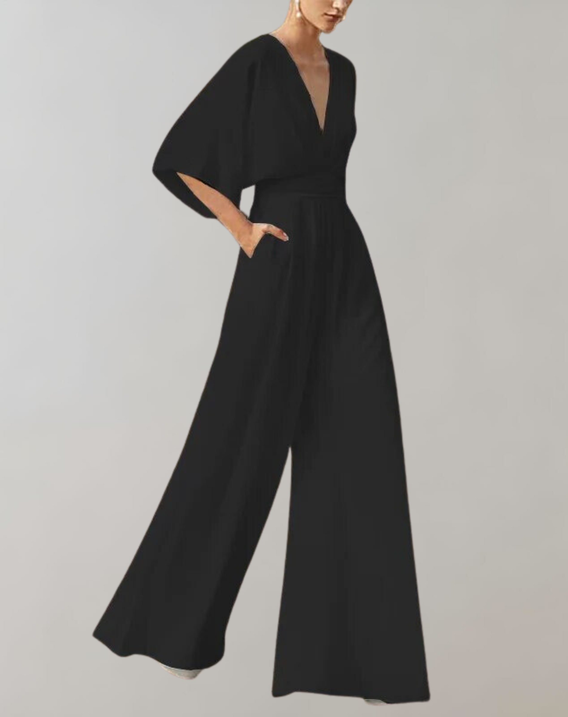 Melanie | Casual Jumpsuit with Wide Legs