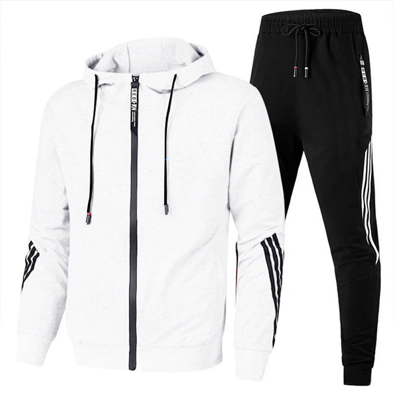 Black | Elegant training suit for men
