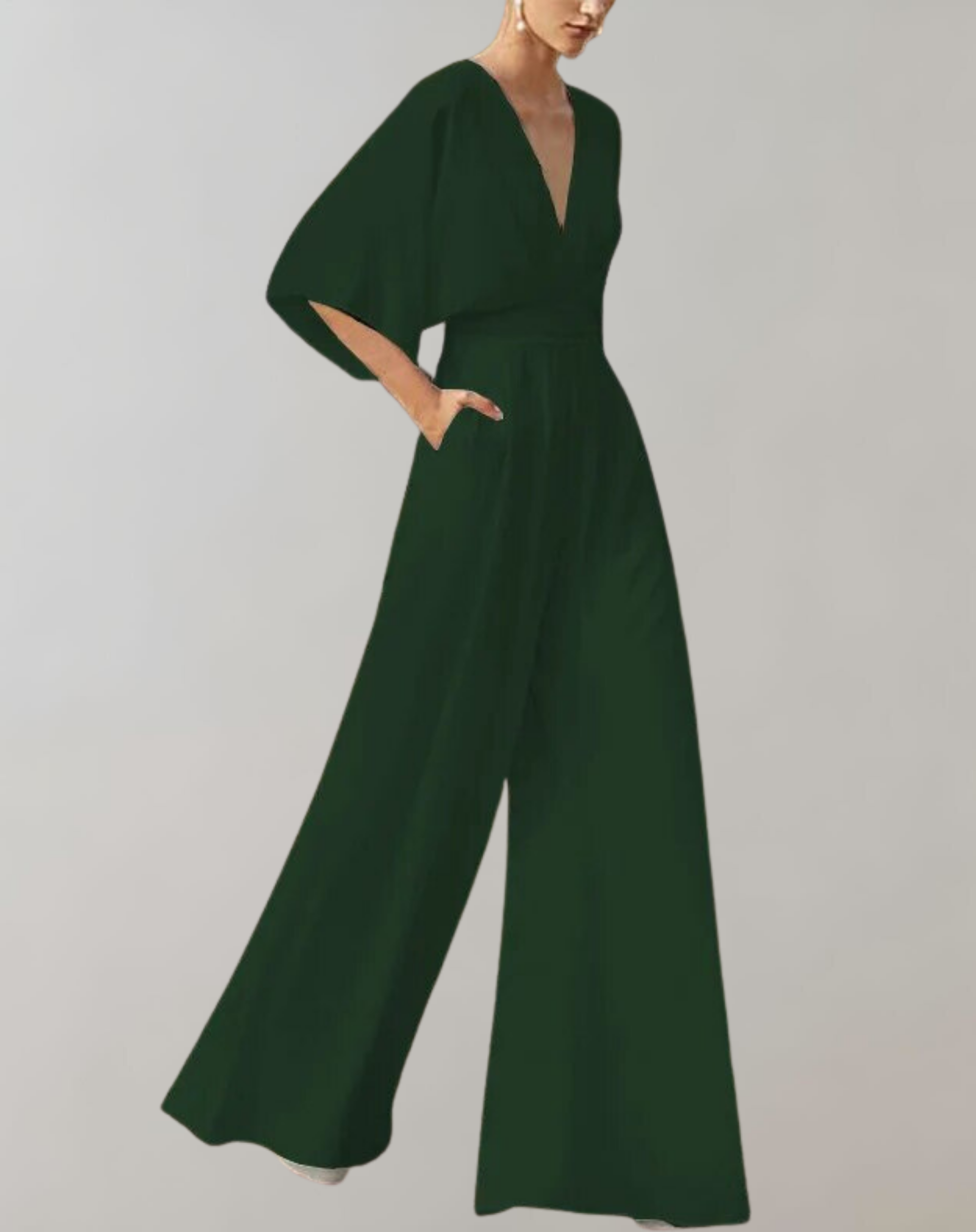 Melanie | Casual Jumpsuit with Wide Legs