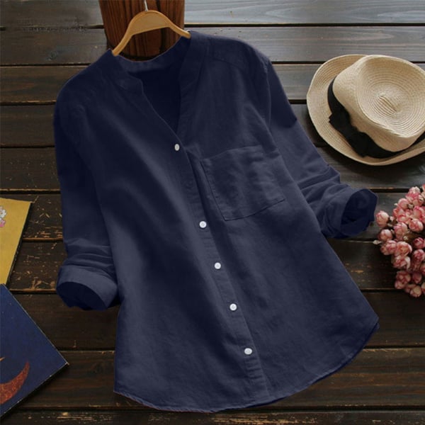 Venetia - Relaxed Shirt Crafted from Linen and Cotton