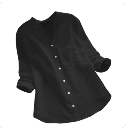 Venetia - Relaxed Shirt Crafted from Linen and Cotton