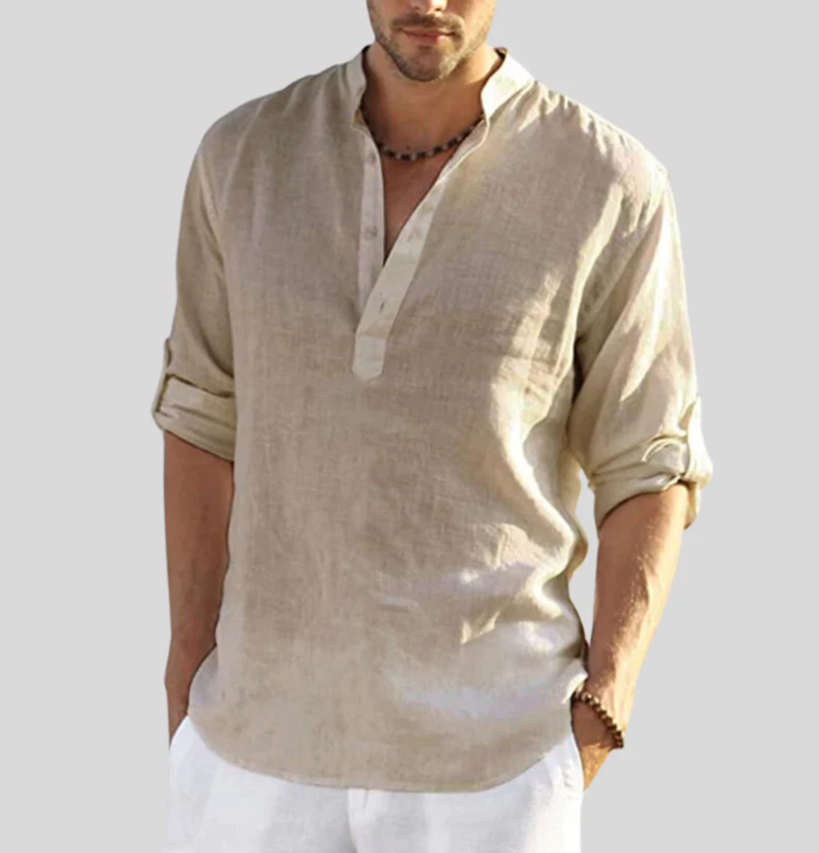 Adriano – Men's Linen Shirt