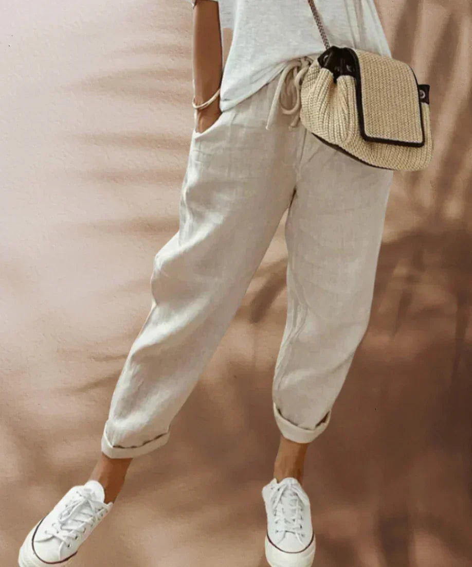Emily - A relaxed and elegant linen pant