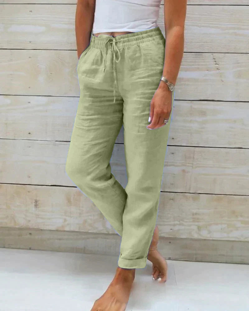 Stacy - A linen pants for women