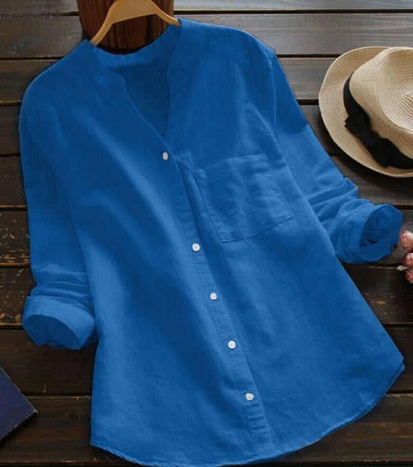 Venetia - Relaxed Shirt Crafted from Linen and Cotton