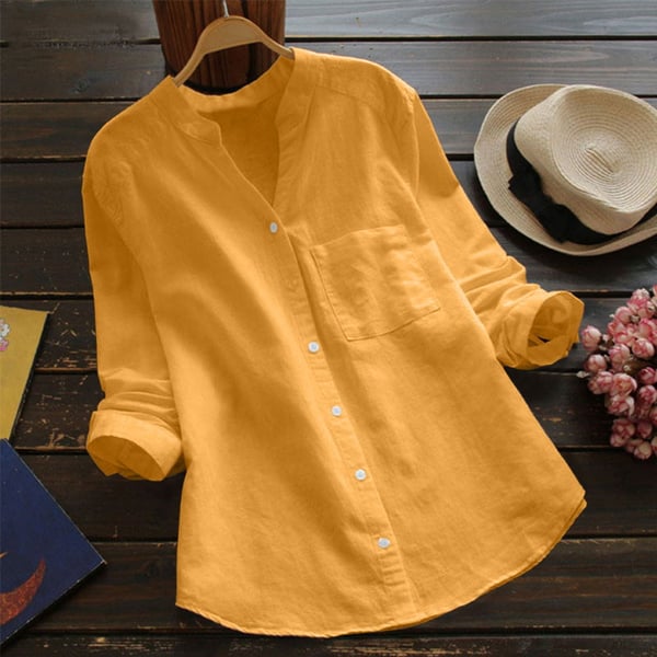 Venetia - Relaxed Shirt Crafted from Linen and Cotton