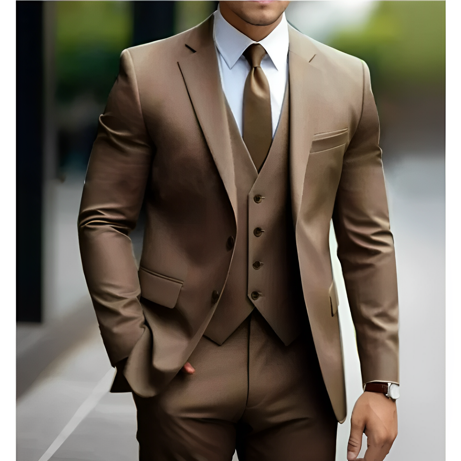 Liam – Stylish 3-piece men's suit for weddings