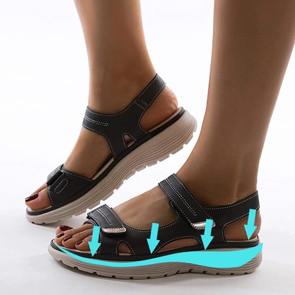 Crisha - Orthopedic Sandals with Support and Elegance